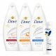 DOVE MIRISNI GEL ZA TUŠIRANJE MIX + GRATIS LOSION