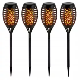  SuperLED solarna svjetiljka, crna, 78 cm, 4 kom.