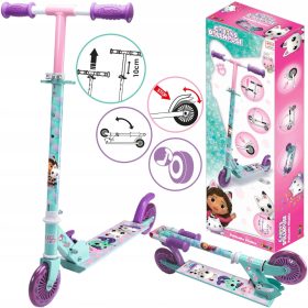 DJEČJI SKUTER MAČKA KUĆA NA DVA KOTAČA GABI 5+