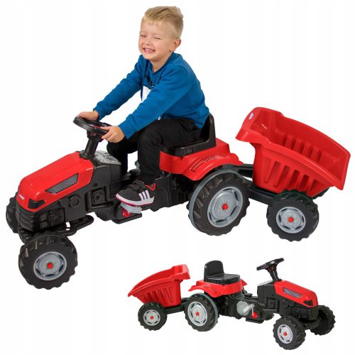 Dječji traktor Woopie Crveni