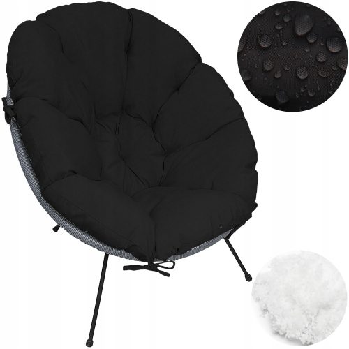  JASTUK ZA STOLICU STRING VODOOTPORNA POLISH CHAIR - crna