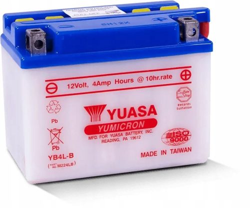  Baterija Yuasa YB4L-B