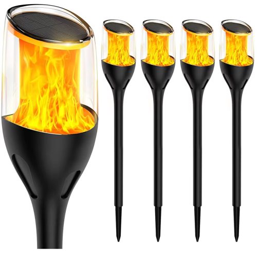  SuperLED solarna svjetiljka, crna, 65 cm, 4 kom.
