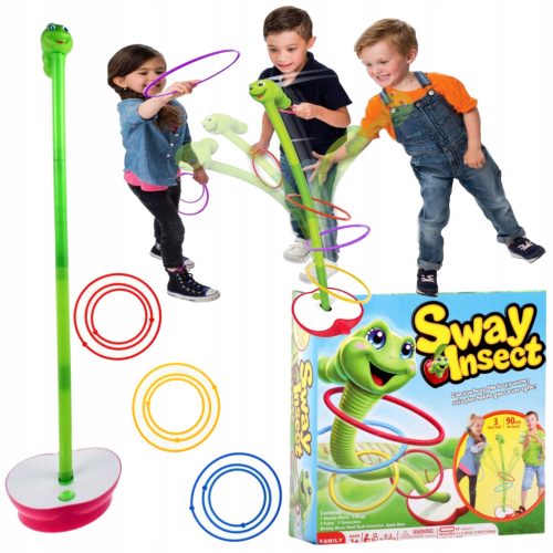 Dancing Worm Swaying Ringo Hoop Bacanje u Metu