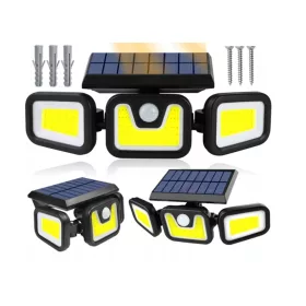   Ulična svjetiljka POWERFUL SOLAR LED VANJSKA ULIČNA SVJETILJKA 3u1 148 W 6000 lm na solarni pogon