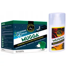    Mugga Deet sprej protiv komaraca i krpelja 50% 75 ml + Mugga tekućina protiv komaraca 0,06 kg 35 ml