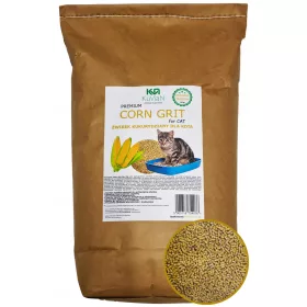 Kukuruzni mačji pijesak PRIRODNE pelete granule (XXL - 16L)