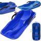Plastične sanjke Race Sledge za djecu s kočnicama, plava plastika