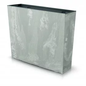    Prosperplast saksija za cvijeće 58 cm x 18 x 49,8 cm plastične nijanse sive i srebrne