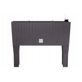    Prosperplast saksija 60 cm x 25 x 46 cm promjer 10 cm plastične nijanse smeđe i bež boje