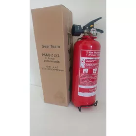   Aparat za gašenje požara s pjenom 2L Tlakomjer, čvrsti auto/zidni držač, 2kg