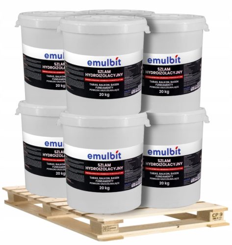 HIDROIZOLACIJA EMULBIT SZLAM - 8 x 20 KG
