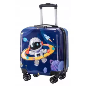    SPACE COSMONAUT 3D PLANET DJEČJI KOVČEK CYFR 4 KOTAČA TRAVEL
