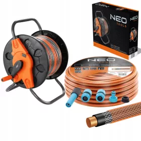    NEO 4-SLOJNO VRTNO CRIJEVO 20BAR 1/2'' 20M ECO + Stalak vrtno crijevo 60m 1/2 crijevo NEO 15-791