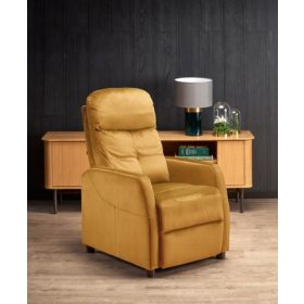   Halmar Luksuzna Fotelja na Sklop, Mustard Žuta - Kvalitetan i udoban fotel za vaš dom!