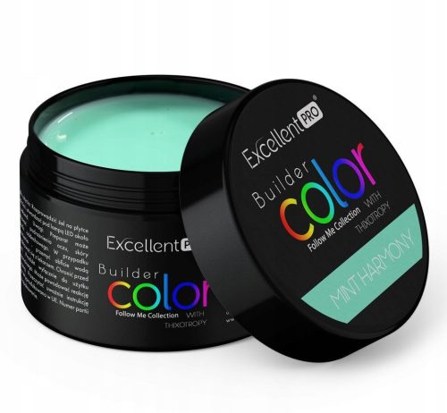 EXCELLENT PRO KOLORNI GEL ZA IZGRADNJU MINT HARMONY 30 g