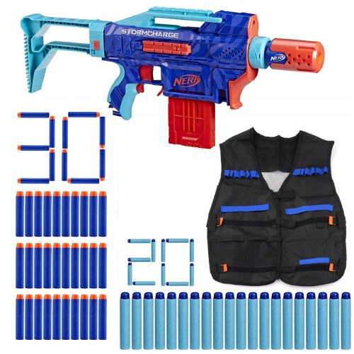 NERF ELITE 2.0 STORMCHARGE WILD EDITION SET + PRSLUK + 30 ARTS