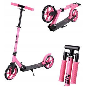   Nils City Scooter Sklopivi podesivi romobil s velikim kotačima za mlade 200 mm