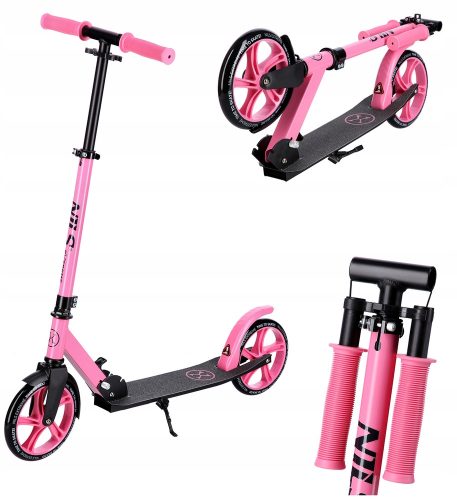 Nils City Scooter Sklopivi podesivi romobil s velikim kotačima za mlade 200 mm