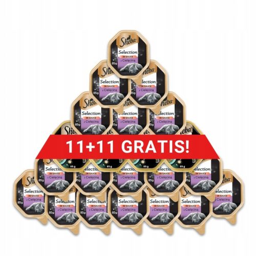  Sheba wet food teletina 0,085 kg