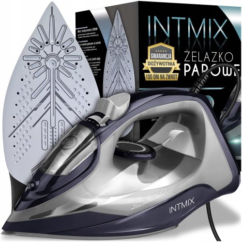  Intmix Exclusive Edition glačalo KERAMIČKO GLAČALO NA PARU 9u1 2600 W + posuda za vodu za glačalo