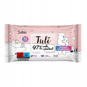    Luba Tuli vlažne maramice za djecu 97% voda i PANTENOL (72 komada)
