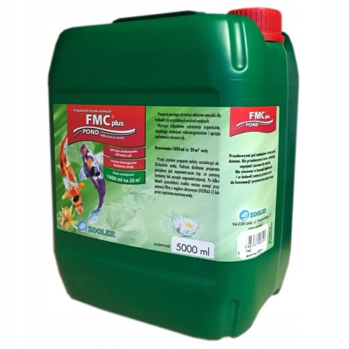ZOOLEK FMC POND 5L za profilaktičko dezinficiranje vode