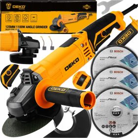    KUTNA BRUSILICA MREŽA KUTNA BRUSILICA 125 CM SNAŽAN DIAX 1100 W + 3 DEKO DISKA