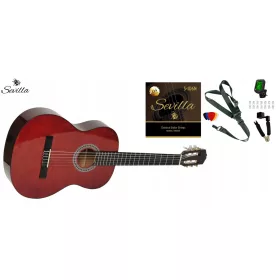 SEVILLA BROWN 4/4 KLASIČNA GITARA S SETOM DODATAKA