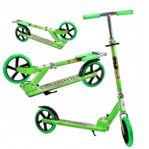 Veliki sklopivi romobil za mlade SUNLIGHT NEON do 100 kg