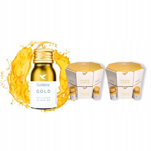 Collibre Gold - Kolagen u Tečnom Stanju za Poboljšanje Vitalnosti i Mobilnosti, 60x30 ml