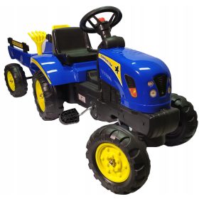 Traktor s pedala s prikolicom i dodacima za djecu 