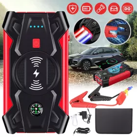   Snažni Pokretač za Hitne Situacije za Automobil/Motocikl, 20.000 mAh, Power Bank