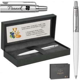   Parker Jotter Bijela Kemijska Olovka s Graviranom Poklon Pločicom