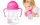  B.Box BB00511 boca za vodu sa slamkom, 240 ml, roza
