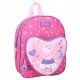 Pink Peppa Pig Girls' Backpack with Heart-Shaped Pocket