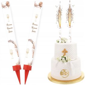    PRIČESTI Torta FONTANA Race Prva SVETA PRIČEST Boho 18cm 2kom.