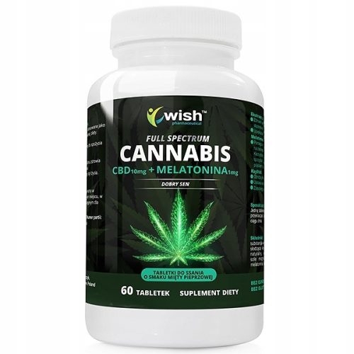 CBD 10mg + Melatonina 1mg - Tablete za poboljšanje sna i regeneraciju