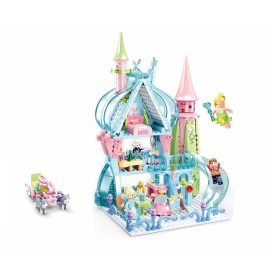    Sluban Zamek blokovi 447 kom + certifikat "Super Block Constructor".