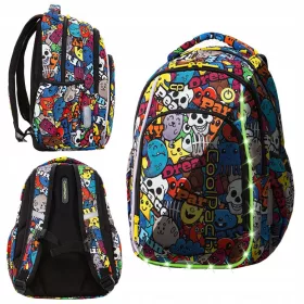 kolski ruksak CoolPack Strike S LED Cartoon, Patio
