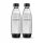 X2 BOCE ZA VODU SODASTREAM FUSE 1L - CRNE DVOPAK