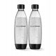 X2 BOCE ZA VODU SODASTREAM FUSE 1L - CRNE DVOPAK