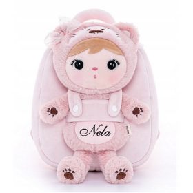   Ruksak Metoo Pink Teddy Bear za djecu s personaliziranim imenom