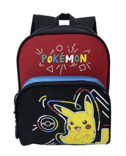 Pokemon Pikachu Premium 3D Vrtićki Ruksak s Više Odjeljaka za Dječake i Djevojčice, Višebojni