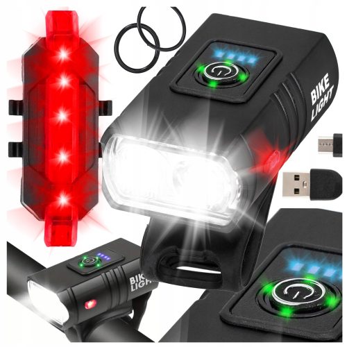  Cadro rasvjeta za bicikl Lampe za bicikle prednje stražnje LED jake Cadro 1000 lm USB
