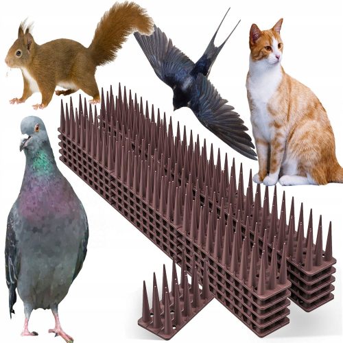 Odstraszivač ptica - Kolci protiv ptica, golubova, mačaka 10 kom x 50 cm
