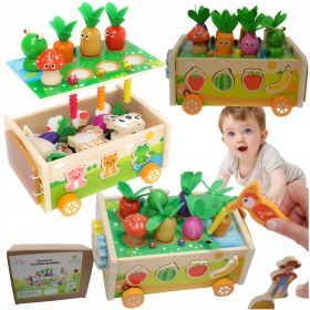    LOGIČKA IGRA FARMA VJEŠTINA SORTER ŽIVOTINJE I CRVI MONTESSORI