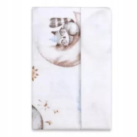    EGA KIDS Safari flanel platnena pelena 60x50cm Životinje koje spavaju 1 kom.