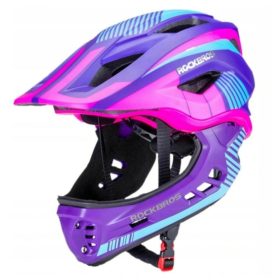    Rocbkros biciklistička kaciga, dječja, usta-gore, zaštitna, za bicikl, skuter