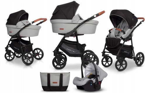 Kolica RIKO Basic Plus Grey Fox 3u1